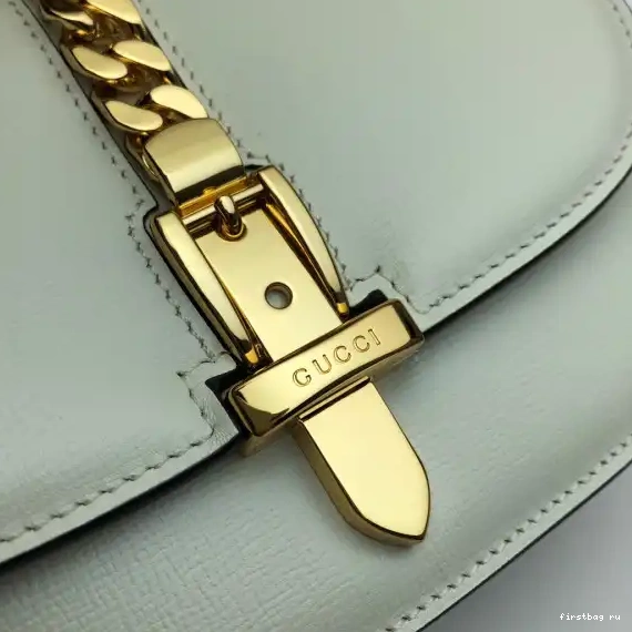 First bag ru shoulder 1969 GUCCI mini bag Sylvie 0704